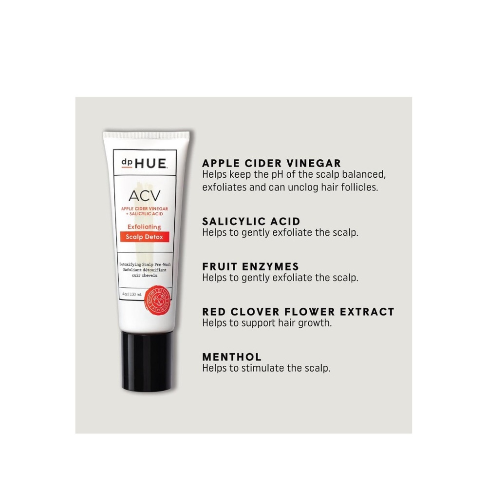 dp HUE ACV Exfoliating Scalp Detox - Picture 6 of 7